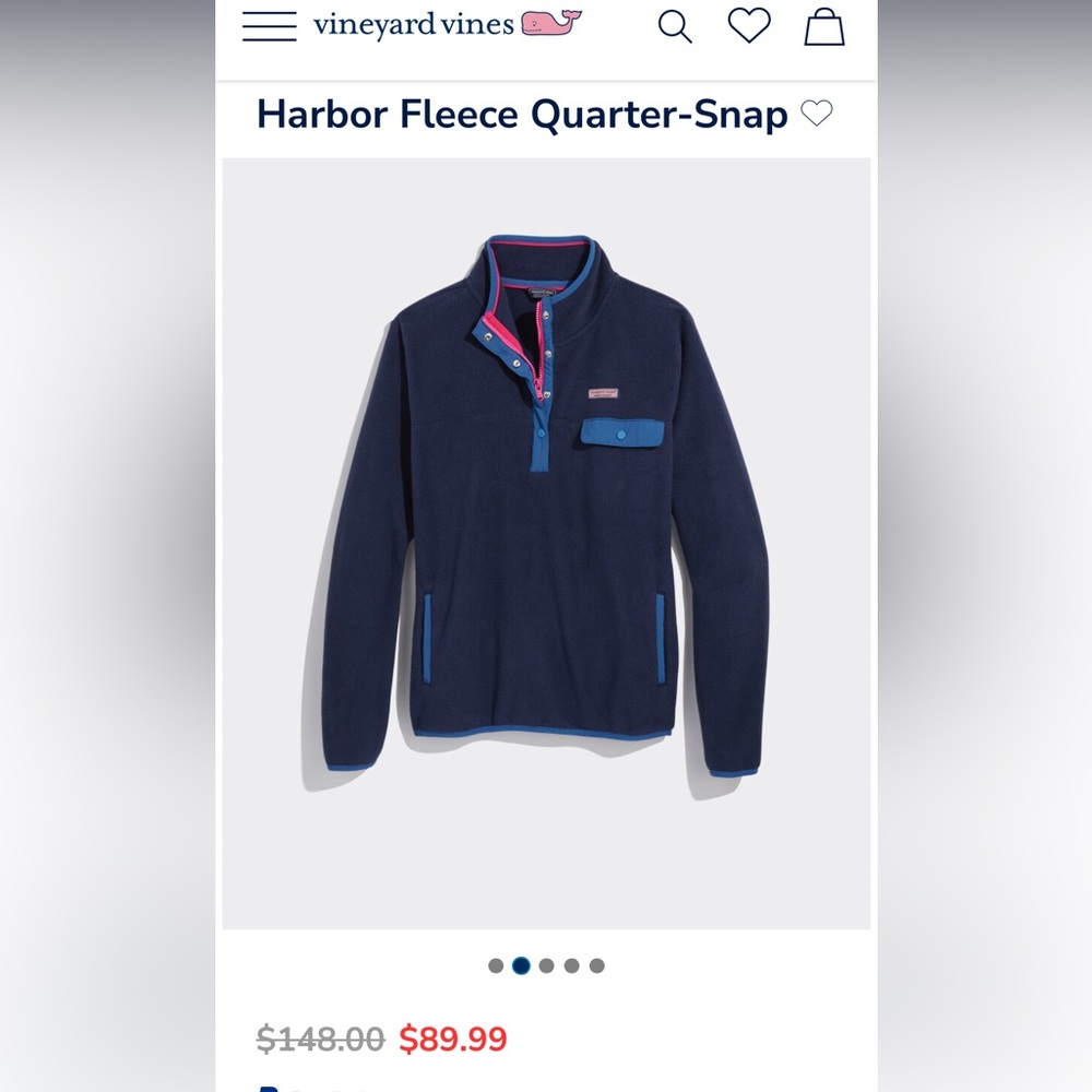 Harbor Fleece Quarter-Snap